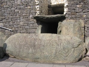 Vstup do Newgrange