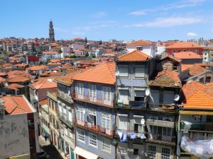Výhled na Porto od katedrály